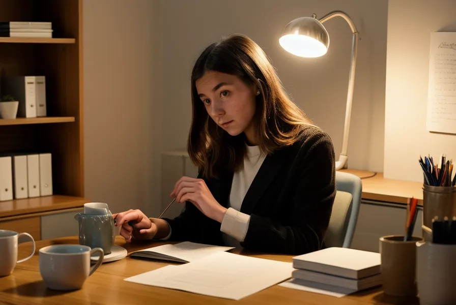 Guide de gestion administrative SASU et coupe-papier sur le bureau, rituel hebdomadaire de courrier