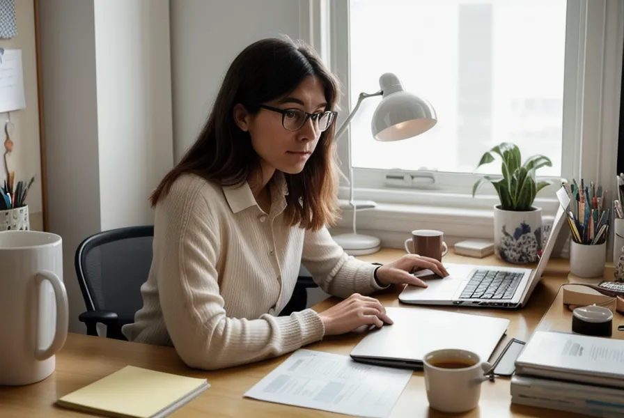 Formulaire de contact client à l'écran, étape clé de l'organisation du travail et de la facturation freelance